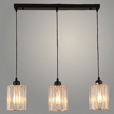 Подвес G20996/3HT BK+GD черный/золото 3х40W E27  