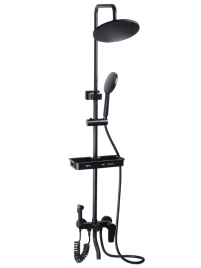 Душевая система SANTREK AQUA-1215 "PRESTIGE" SAP-1215 черная