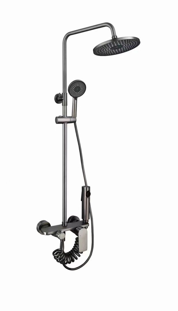 Душевая система LEMEN LS509H-S графит