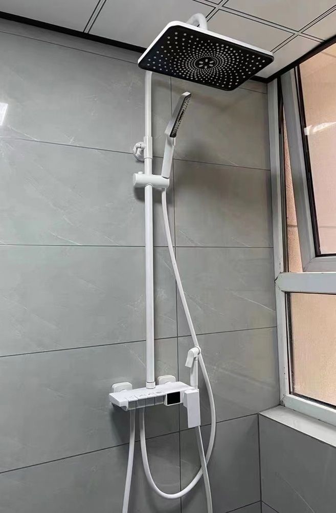Душевая система LEMEN LS507W белая