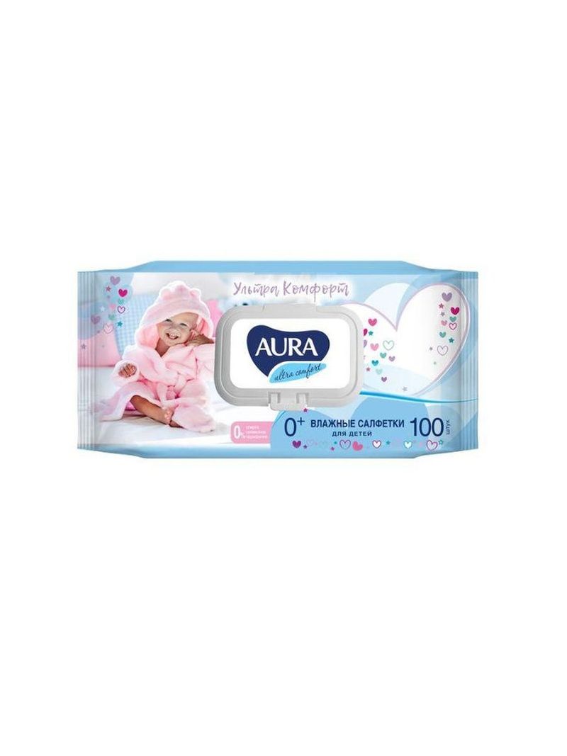 Салфетка влаж. AURA ULTRA COMFORT детские