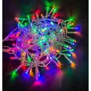 Гирлянда-нить Navigator 100LED, 6.5м, IP20 8реж NGF-S01-100RGBY 80667