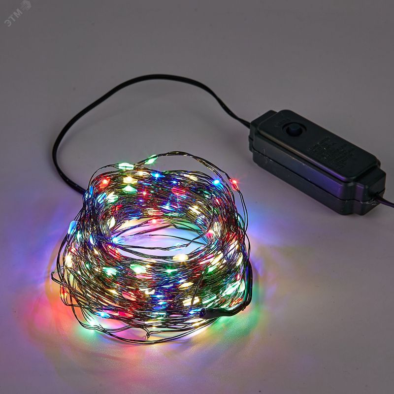 Гирлянда светод Роса 20м 200 светод IP20 Uniel ULD-S2000-200/DGA MULTI