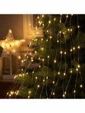 Гирлянда "Конский хвост" 2 м, IP20, сер. нить, 400LED теплое бел.