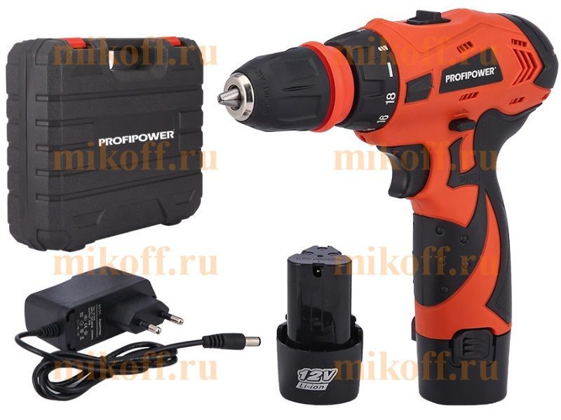 Шуруповерт PROFIPOWER Е0013 12В